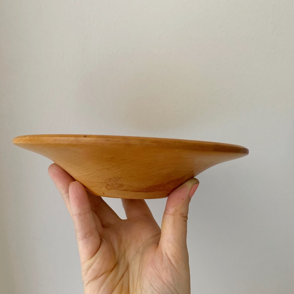 Carved Wooden Bowl